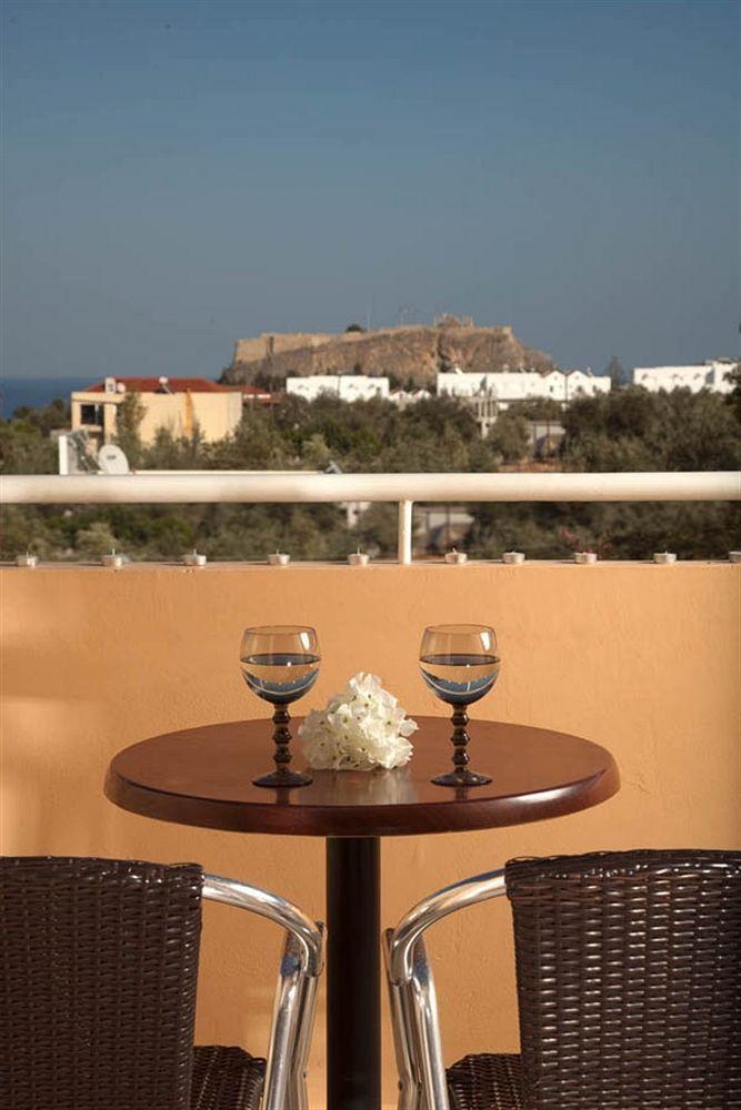 אפרטהוטל Lindos Blue Sky מראה חיצוני תמונה